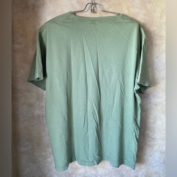 Vintage Tultex Sun Drop “Get Dropped” Green T-Shirt Unisex Y2K 90s Cotton Large - Picture 7 of 7